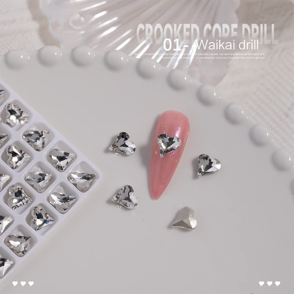 Стразы 3D 20 шт., кристаллы, подвески, украшения для маникюра, бриллианты, фото №6