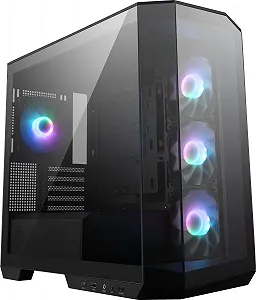 Купити Корпус MSI MAG PANO M100R PZ / Micro-ATX / без БЖ / 4x120mm ARGB / Project Zero support / USB-C 3.2 Gen 2x2 / Black - Фото 1 Корпус MSI MAG PANO M100R PZ / Micro-ATX / без БЖ / 4x120mm ARGB / Project Zero support / USB-C 3.2 Gen 2x2 / Black - Фото 1