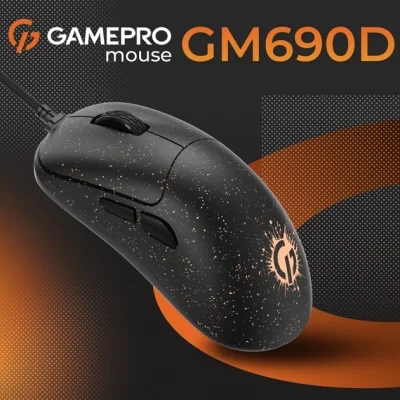 Мышка GamePro GM690D USB Black/Orange (GM690D), фото №5 Мышка GamePro GM690D USB Black/Orange (GM690D), фото №5