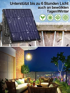 Подвесные солнечные фонари INTELAMP 4000 мАч с пультом дистанционного управления цена на synthetic.ua - Фото 1 Подвесные солнечные фонари INTELAMP 4000 мАч с пультом дистанционного управления synthetic.ua - Фото 1