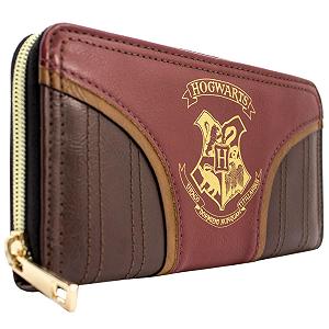 Кошелек Hogwarts H.P. Wizard School Crest Team Quidditch красный, стандартный размер, повседневный - Фото 1