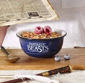 Миска для завтрака Fantastic Beats Niffler Эмалированный вид 400 мл Черный synthetic.ua - Фото 1