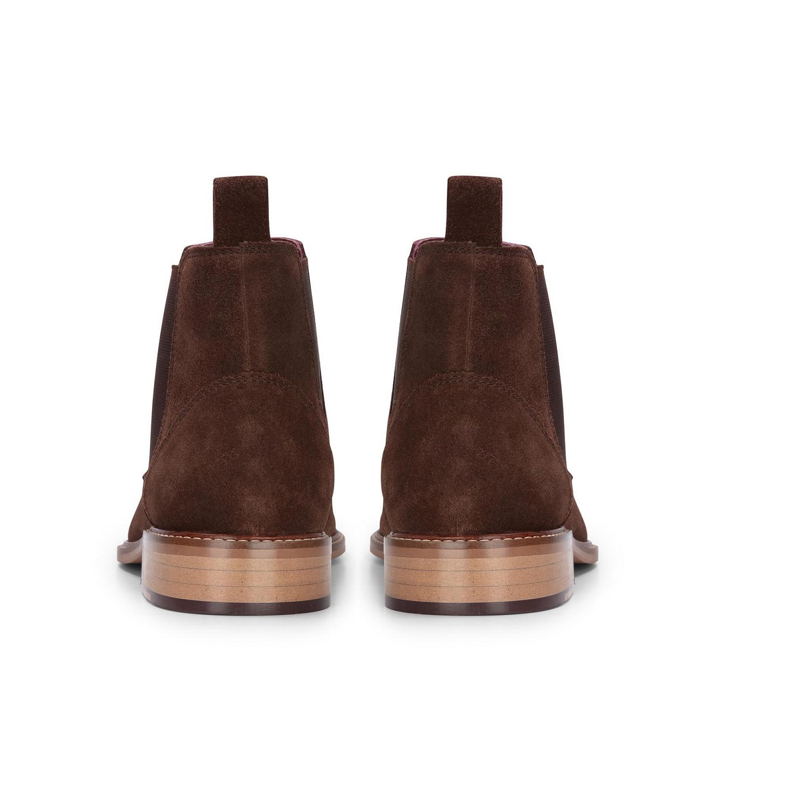 Челси ботинки Infinity Leather Suede Slip-On, фото №4