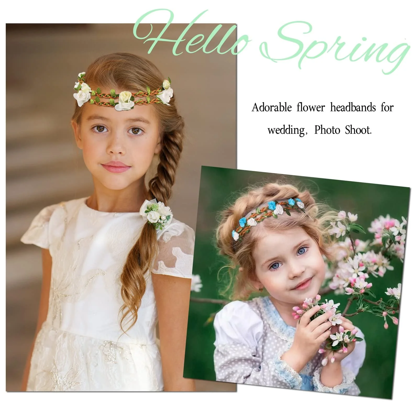 Вінок для волосся Candygirl Квіти, фото №4