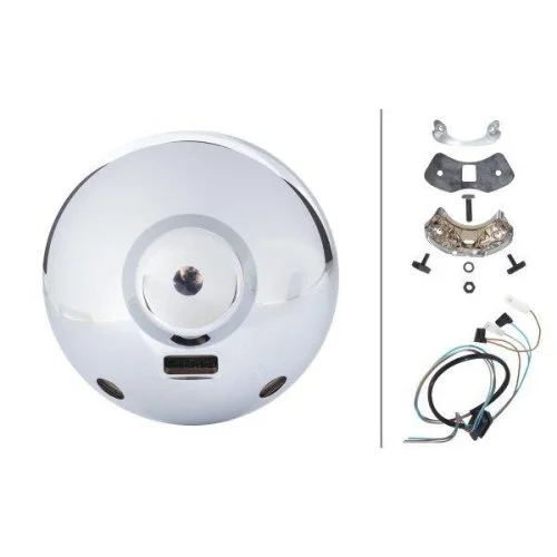 Фара дальнего света HELLA 1F8 007 560-451 для DAF IVECO MAN SCANIA, левая, правая, фото №2