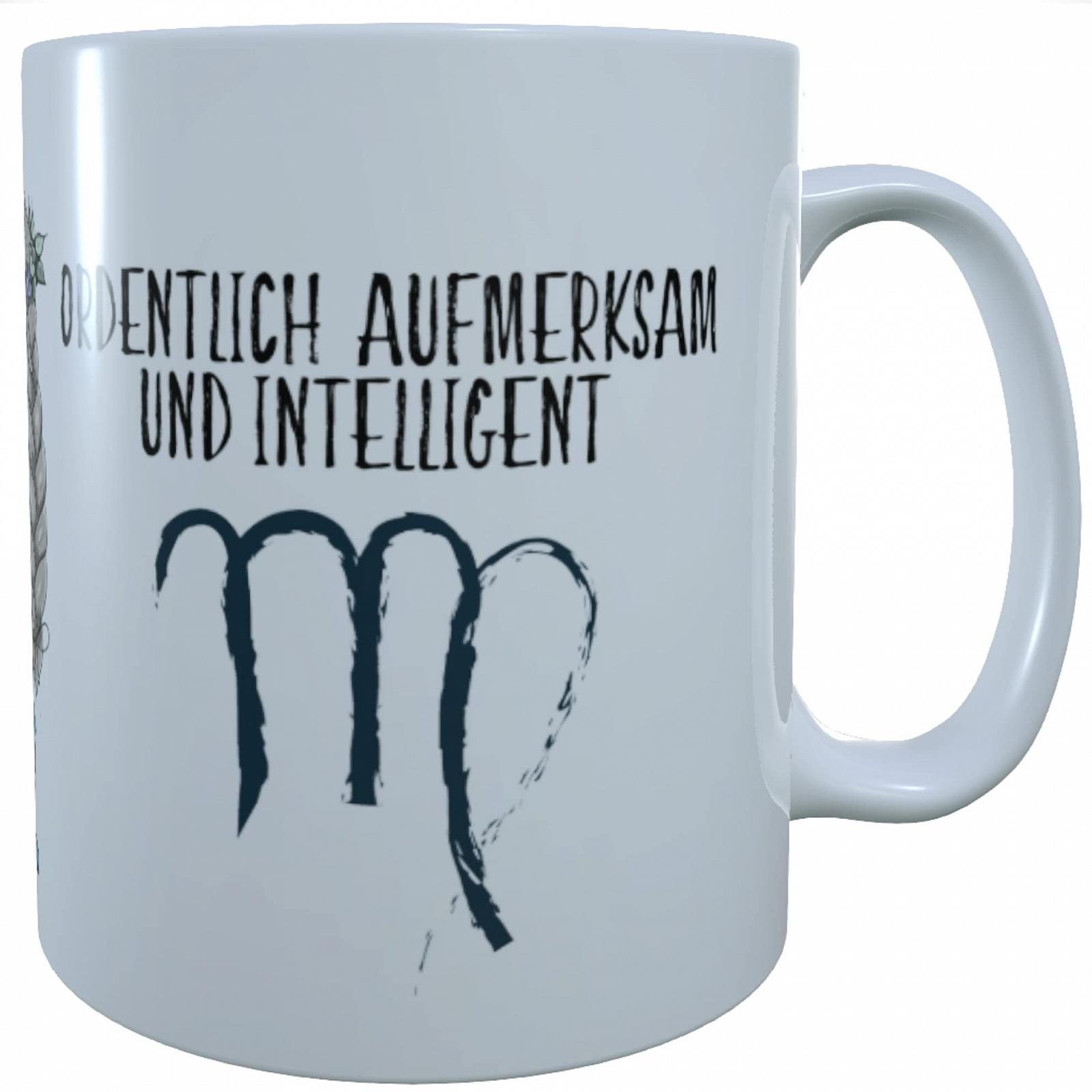 Персоналізована дитяча кружка Kilala з ім'ям, знак зодіаку Діва, фото №3