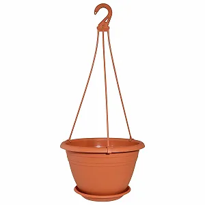 Подвесная корзина Pflanzen Kölle Galicia Пластик Терракотовый synthetic.ua - Фото 1