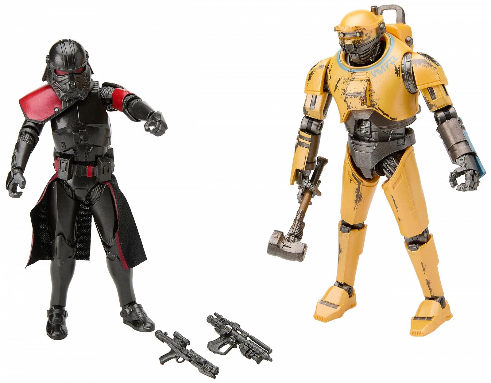 Фігурки Star Wars The Black Series NED-B & Purge Trooper (15 см) Carbon Look, набір з 2 штук, фото №4