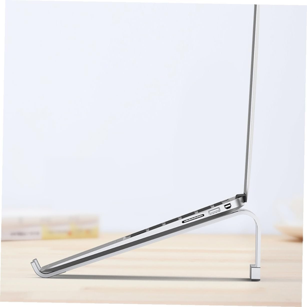 Портативная Подставка для Ноутбука Серебристая, фото №6