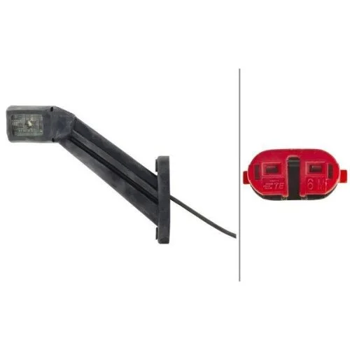 Габаритный фонарь HELLA 2XS 011 744-201 правый боковой монтаж, фото №2