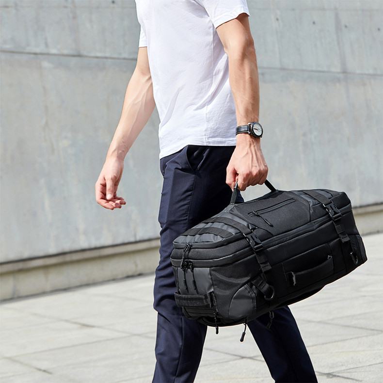 Рюкзак городской Ozuko 9242L 35л с отделением для ноутбука до 17 Black 16205, фото №9 Рюкзак городской Ozuko 9242L 35л с отделением для ноутбука до 17 Black 16205, фото №9