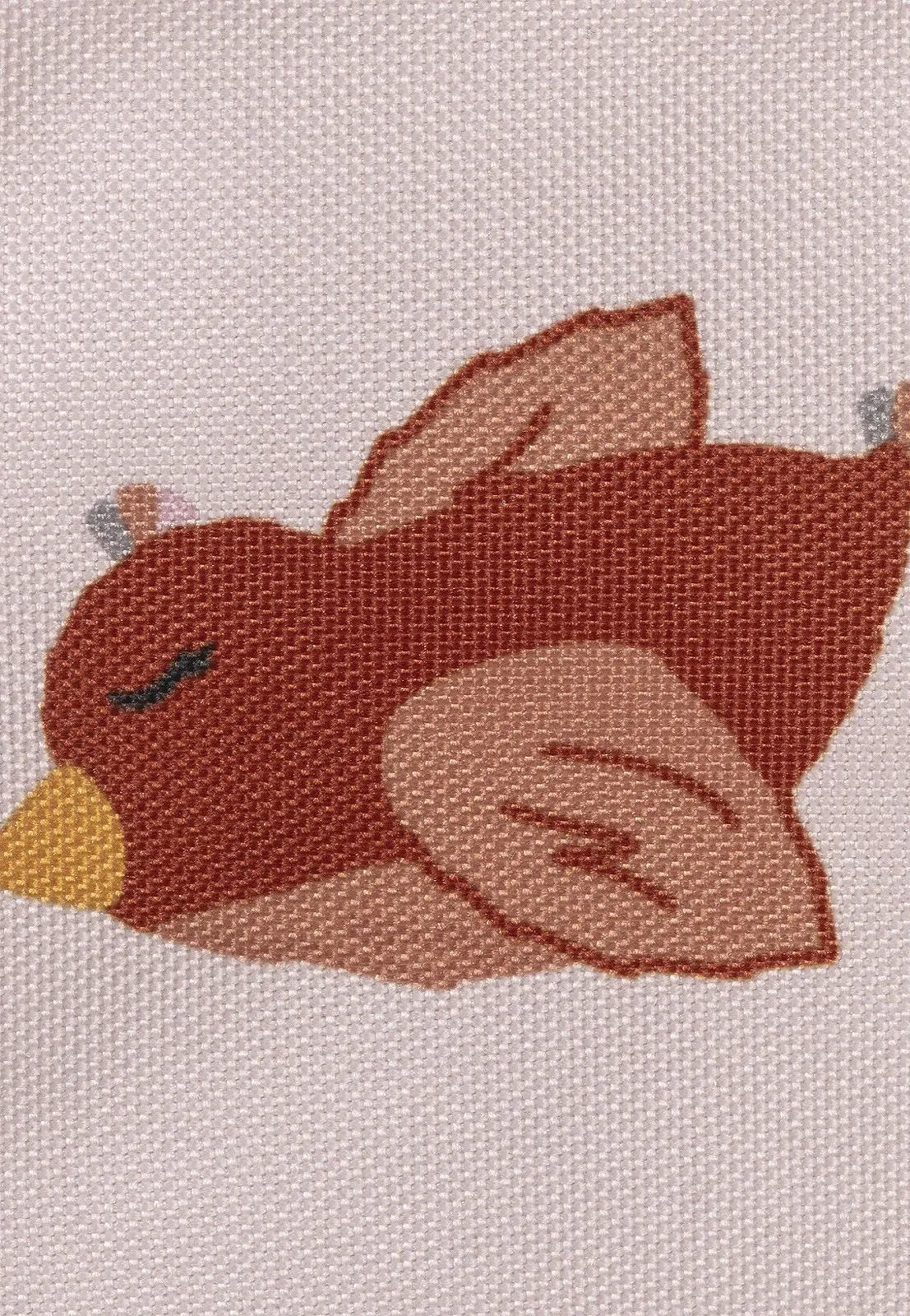 Корзина Sterntaler Emmi Girl для детской комнаты Ослик Flora Розовый, фото №4