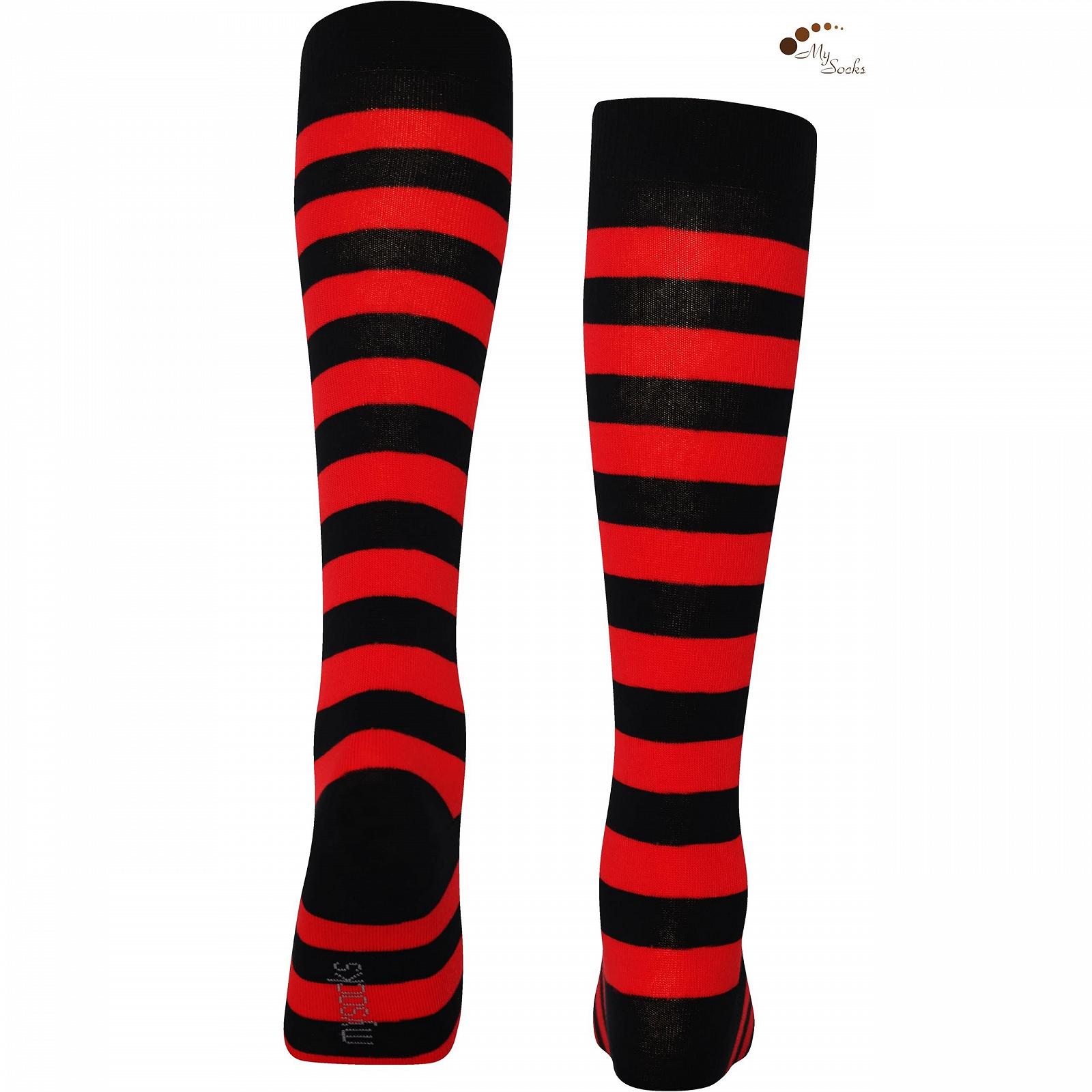 Шкарпетки до коліна Mysocks Унісекс - Довгі смугасті шкарпетки, фото №4