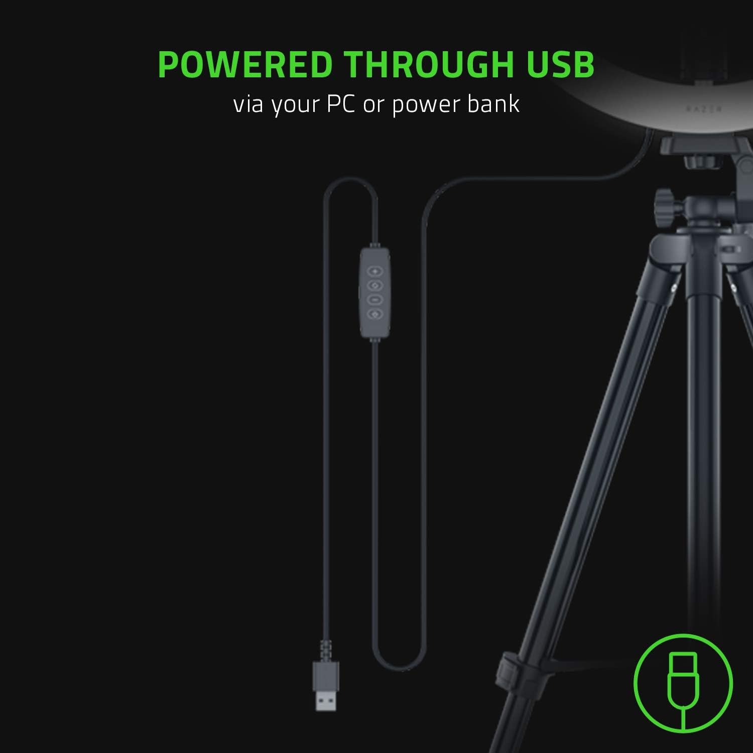 Кільцева LED лампа Razer Ring Light Чорний, фото №4