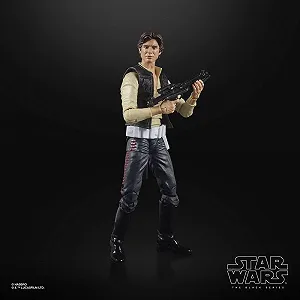 Екшн-фігурка Hasbro Star Wars The Black Series Lucasfilm 50th Anniversary Han Solo RXZER23 F32655L0 журавлинний synthetic.ua - Фото 1