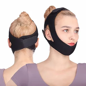 Ремінець на підборіддя проти хропіння Регульований дихаючий нековзкий - Фото 1