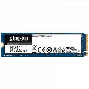 Накопітер SSD 500GB M.2 NVMe Kingston NV2 2280 PCIe Gen4.0 x4 (SNV2S/500G) - Фото 1