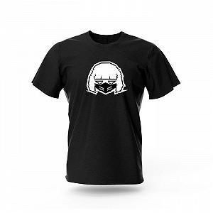 Футболка Кіберпанк бігучі по краю Аніме Серія 1 Чорна XL 16805 Fruit of the loom - Фото 1