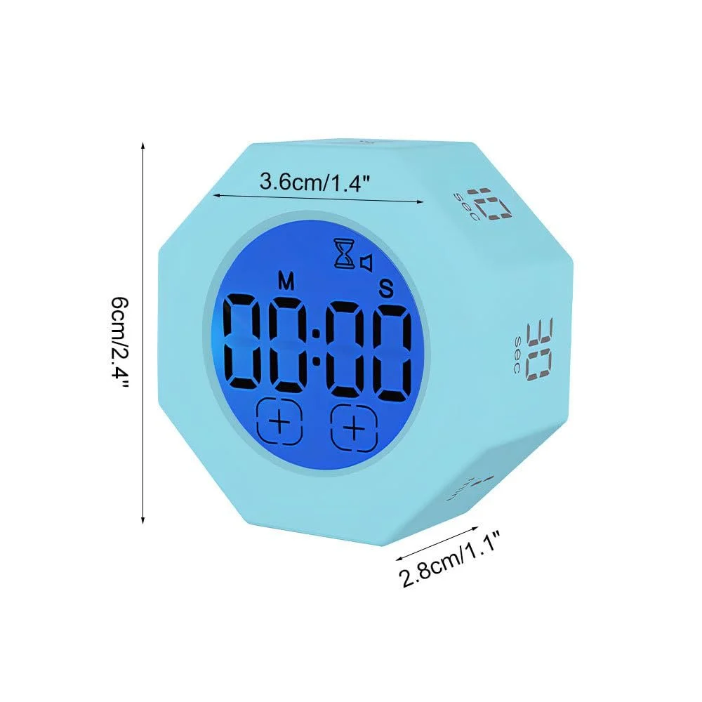 Кубический таймер Pomodoro Digital Visual Cube Timer Сенсорный LCD, фото №2 Кубический таймер Pomodoro Digital Visual Cube Timer Сенсорный LCD, фото №2