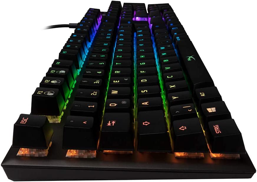 Ігрова клавіатура HyperX Alloy FPS RGB / Механічна / USB / Grey Switch / RGB підсвітка / UKR / Black (HX-KB1SS2-RU), фото №3