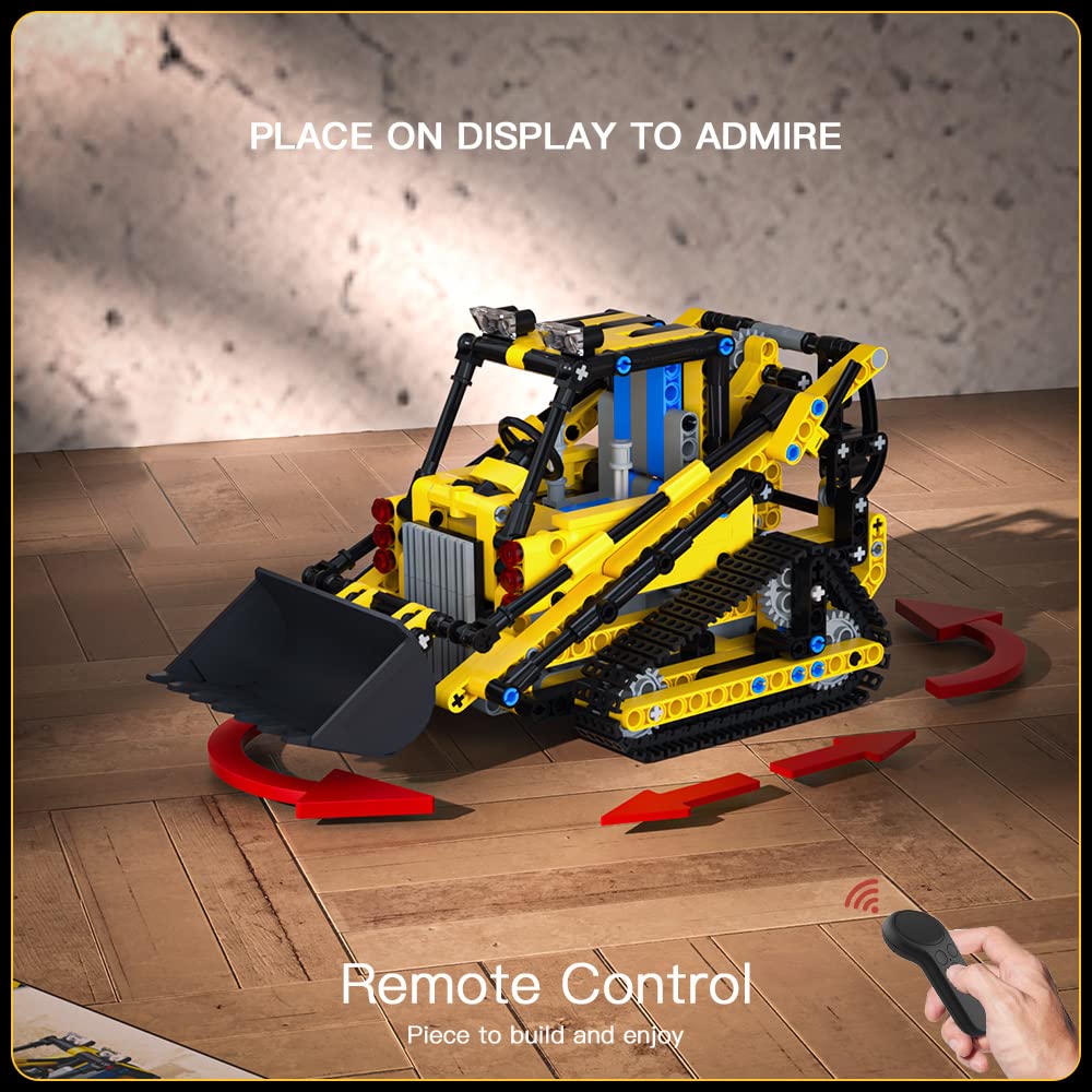 Игрушечный экскаватор Mould King 13014S Technik Remote Controlled Строительные блоки Гусеничный экскаватор Зажимной STEM Модельный набор Совместим с другими брендами (514 деталей), фото №3