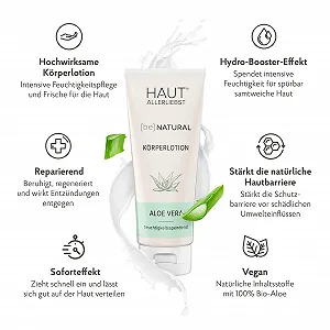 Лосьйон для тіла HAKA Aloe Vera 200 мл, інтенсивне зволоження для гладкої шкіри, ніжний догляд з делікатним ароматом ціна на synthetic.ua - Фото 1 Лосьйон для тіла HAKA Aloe Vera 200 мл, інтенсивне зволоження для гладкої шкіри, ніжний догляд з делікатним ароматом synthetic.ua - Фото 1