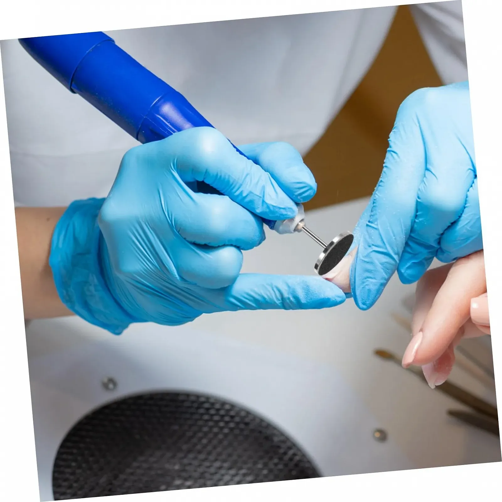 Набор для ухода за ногтями OATIPHO 60 шт. Нержавеющая сталь Черный, фото №4