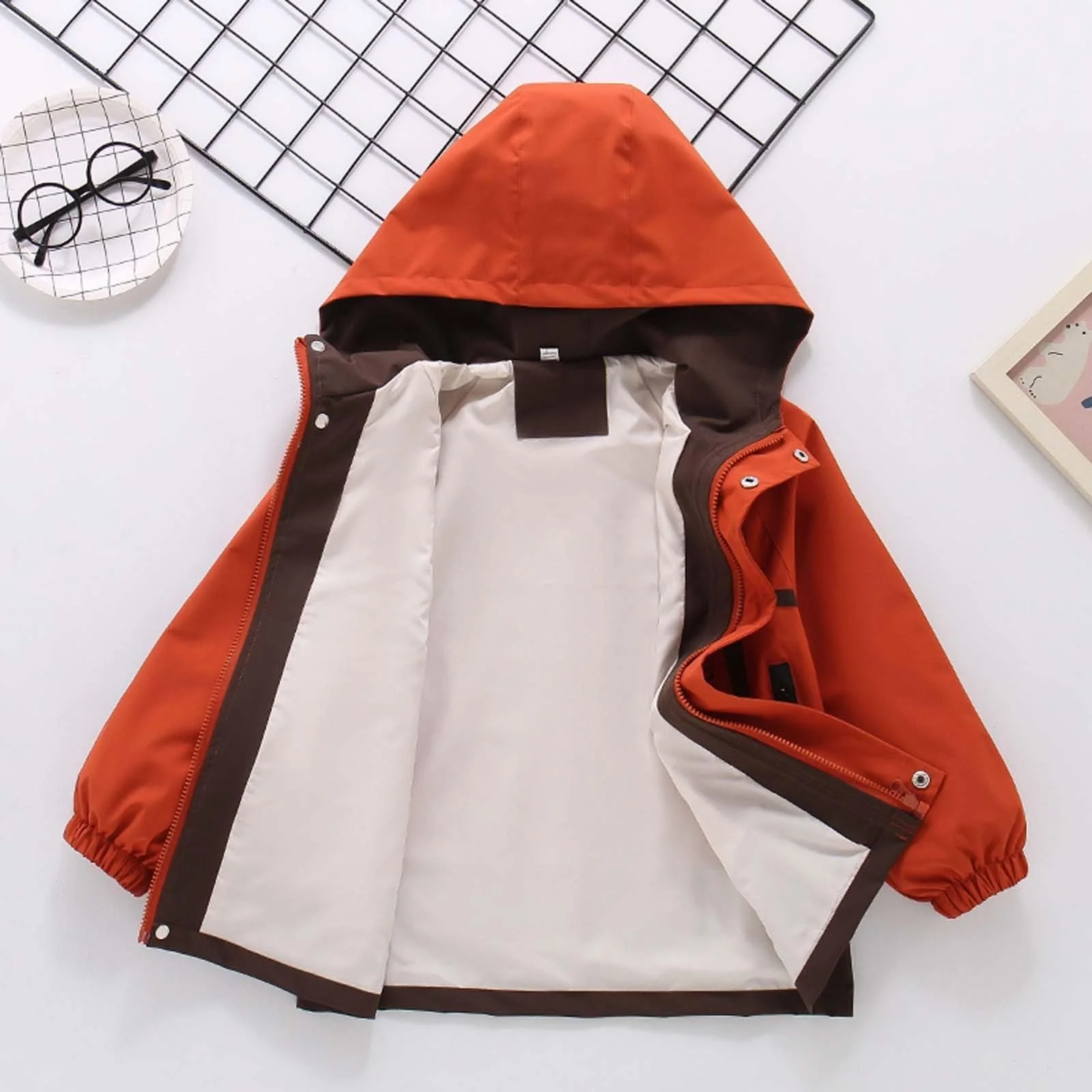 Вітрівка Дитяча Легка Дихаюча Softshell Куртка Для Активного Відпочинку Мультяшний Принт, фото №4