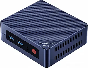 Купити Міні ПК Beelink EQ14 / Intel Processor N150 / RAM 16GB / SSD 500GB / Intel UHD Graphics / 2 x HDMI / 2 x LAN / Wi-Fi 6 / Windows 11 / Темно-синій - Фото 1 Міні ПК Beelink EQ14 / Intel Processor N150 / RAM 16GB / SSD 500GB / Intel UHD Graphics / 2 x HDMI / 2 x LAN / Wi-Fi 6 / Windows 11 / Темно-синій - Фото 1