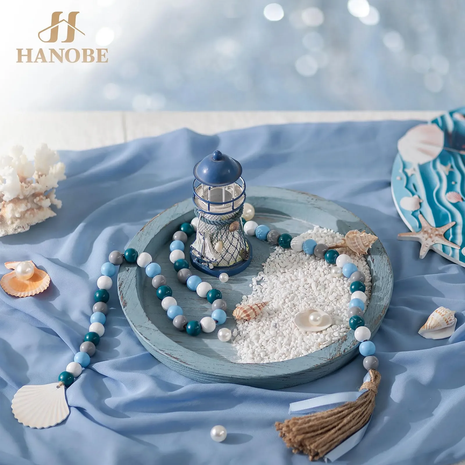 Декоративный поднос Hanobe Деревянный круглый, фото №2 Декоративный поднос Hanobe Деревянный круглый, фото №2