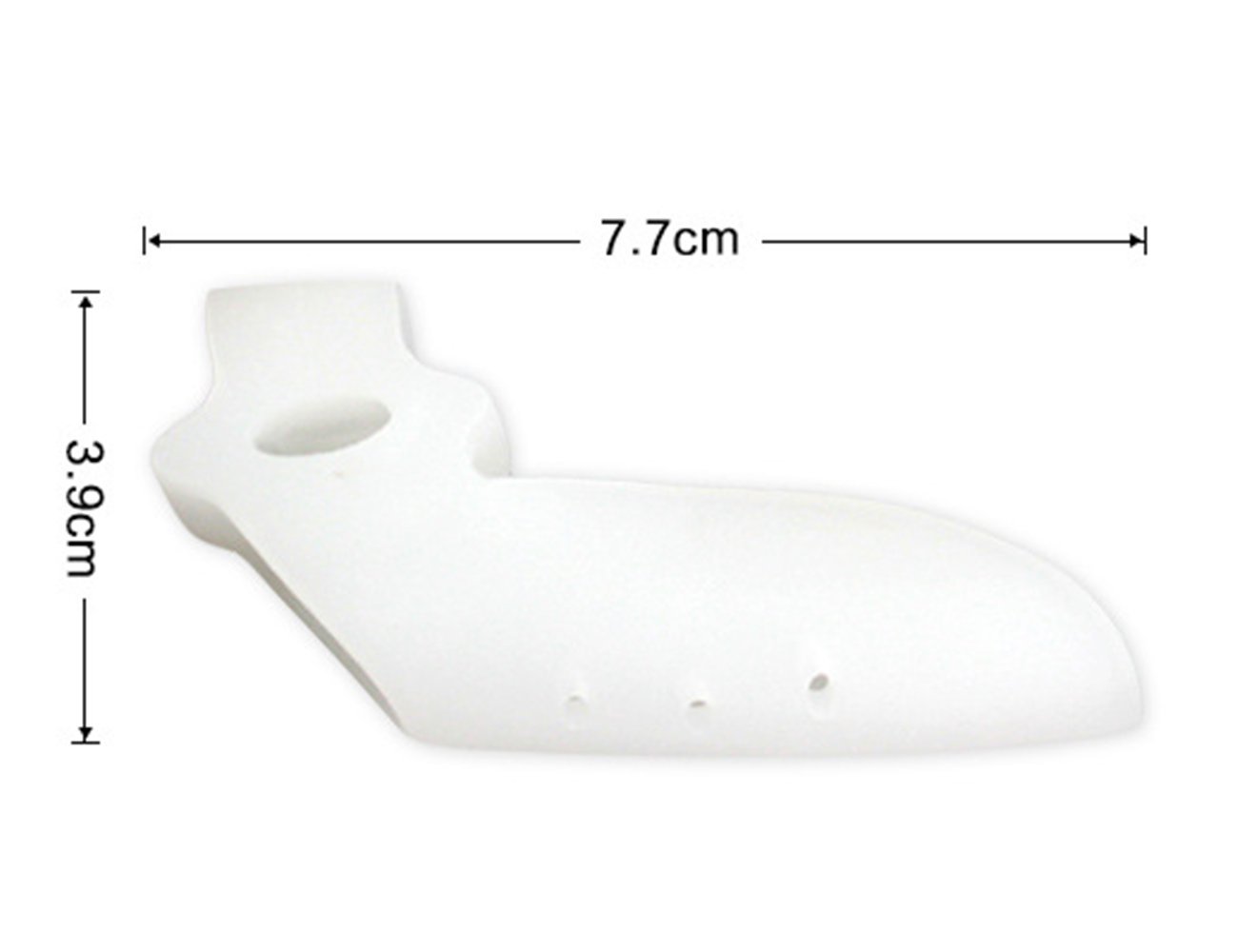 Роздільник для пальців ніг Elitzia Гель Hallux Valgus Коректор Захист і догляд за ногами, фото №3