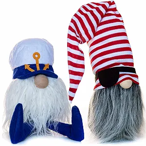 Купити Набір alles-meine.de GmbH 2 штуки смішні гноми 50 см великий пірат і капітан - Фото 1 Набір alles-meine.de GmbH 2 штуки смішні гноми 50 см великий пірат і капітан - Фото 1