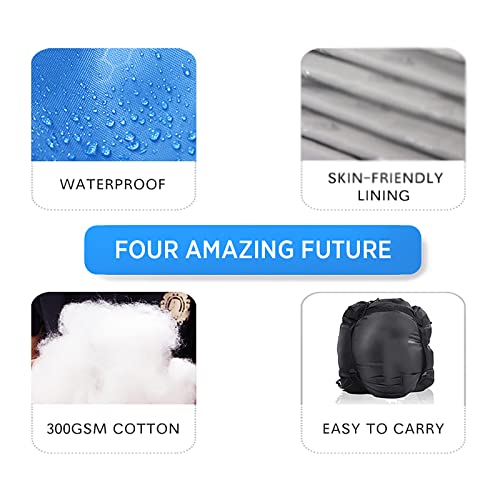 Спальный мешок Camping удлинённый и расширенный с отверстиями для ног на молнии, фото №2