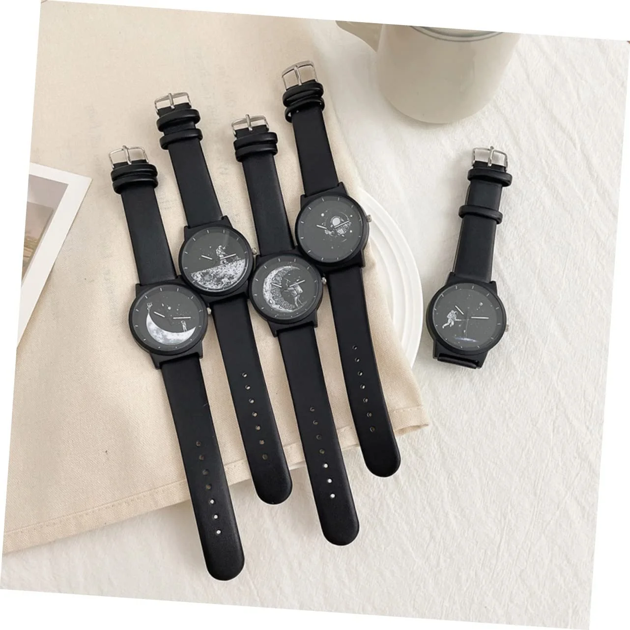 Часы WRITWAA Астронавт Мужские Наручные Часы Водонепроницаемые Часы для Отдыха Кожаный Ремешок Электронные, фото №4 Часы WRITWAA Астронавт Мужские Наручные Часы Водонепроницаемые Часы для Отдыха Кожаный Ремешок Электронные, фото №4