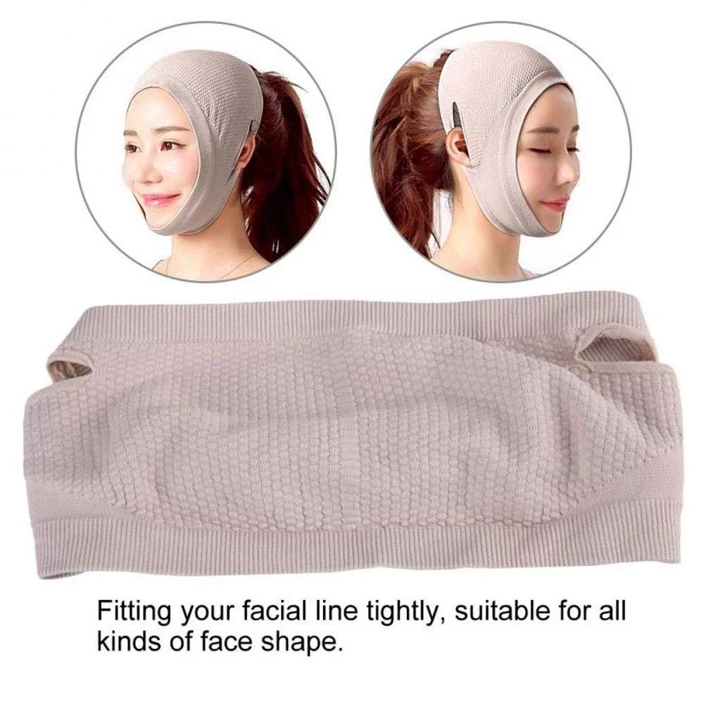 Пояс для подтяжки лица, для уменьшения двойного подбородка, интенсивная подтяжка лица, для ухода за кожей, ремень для подтяжки и укрепления подбородка, фото №7