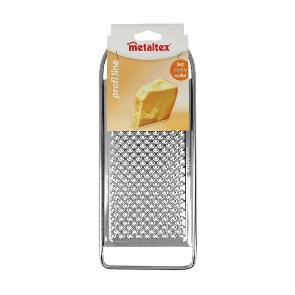 Терка Metaltex Profiline 194752010 для сиру та картоплі, нержавіюча сталь, фото №3 Терка Metaltex Profiline 194752010 для сиру та картоплі, нержавіюча сталь, фото №3