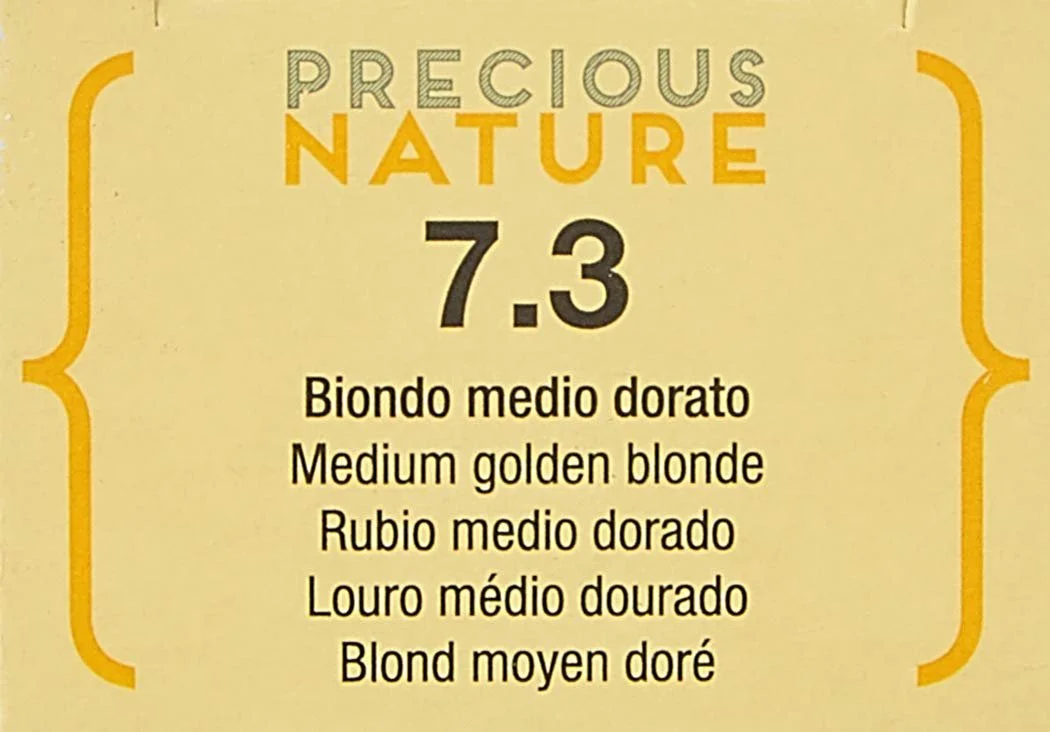 Краска для волос Alfaparf Milano Precious Nature Blonde Tones 7.3 Medium Golden Blonde 60мл, фото №7 Краска для волос Alfaparf Milano Precious Nature Blonde Tones 7.3 Medium Golden Blonde 60мл, фото №7
