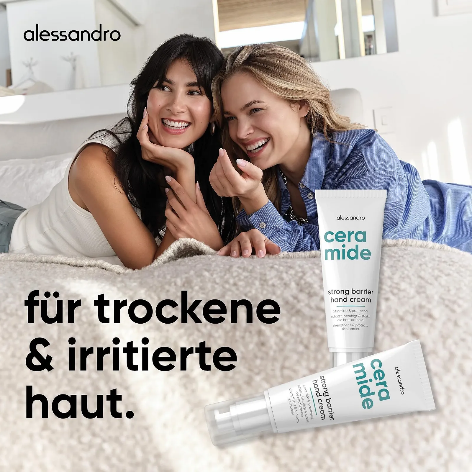 Крем для рук alessandro Ceramide Strong Barrier - Регенеруючий, фото №6