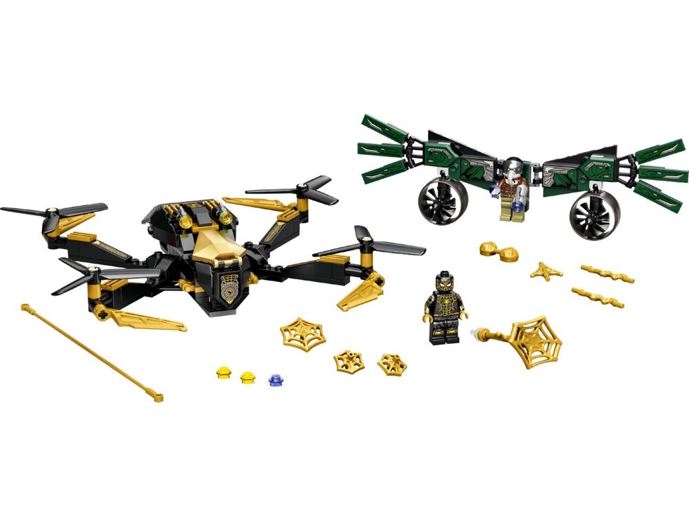 Детский конструктор LEGO Дуэль дронов Человека-паука 76195, фото №2