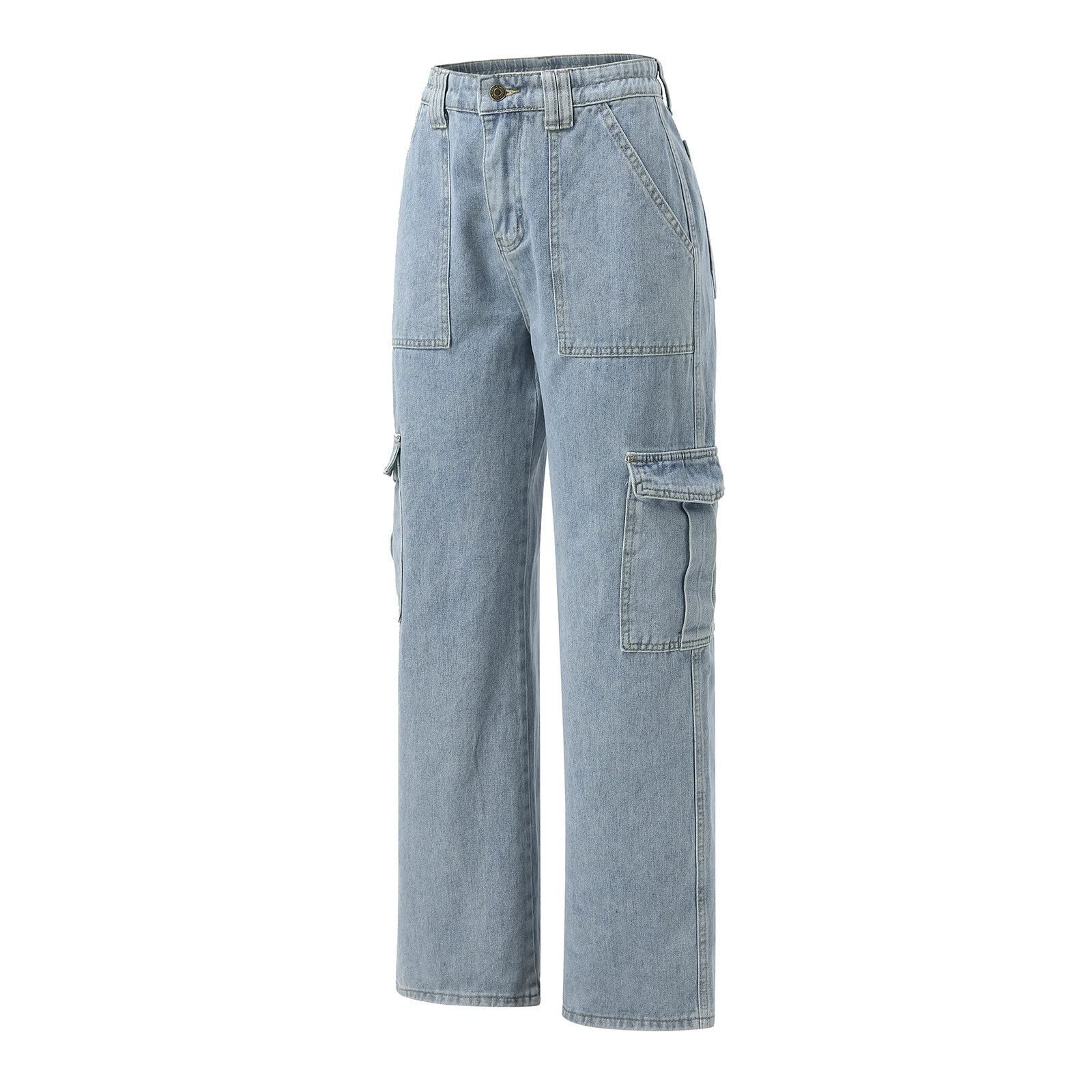 Жіночі джинси-штани, бойфренд, широкі, з низькою посадкою, прямі, фото №7 Жіночі джинси-штани, бойфренд, широкі, з низькою посадкою, прямі, фото №7