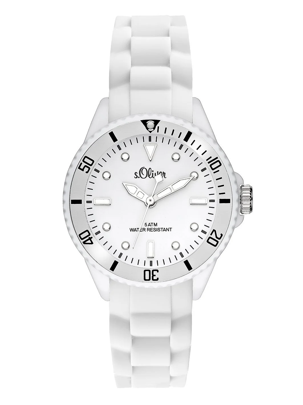 Унісекс Аналоговий Кварцовий Годинник s.Oliver з Силіконовим Ремінцем, фото №1 Унісекс Аналоговий Кварцовий Годинник s.Oliver з Силіконовим Ремінцем, фото №1