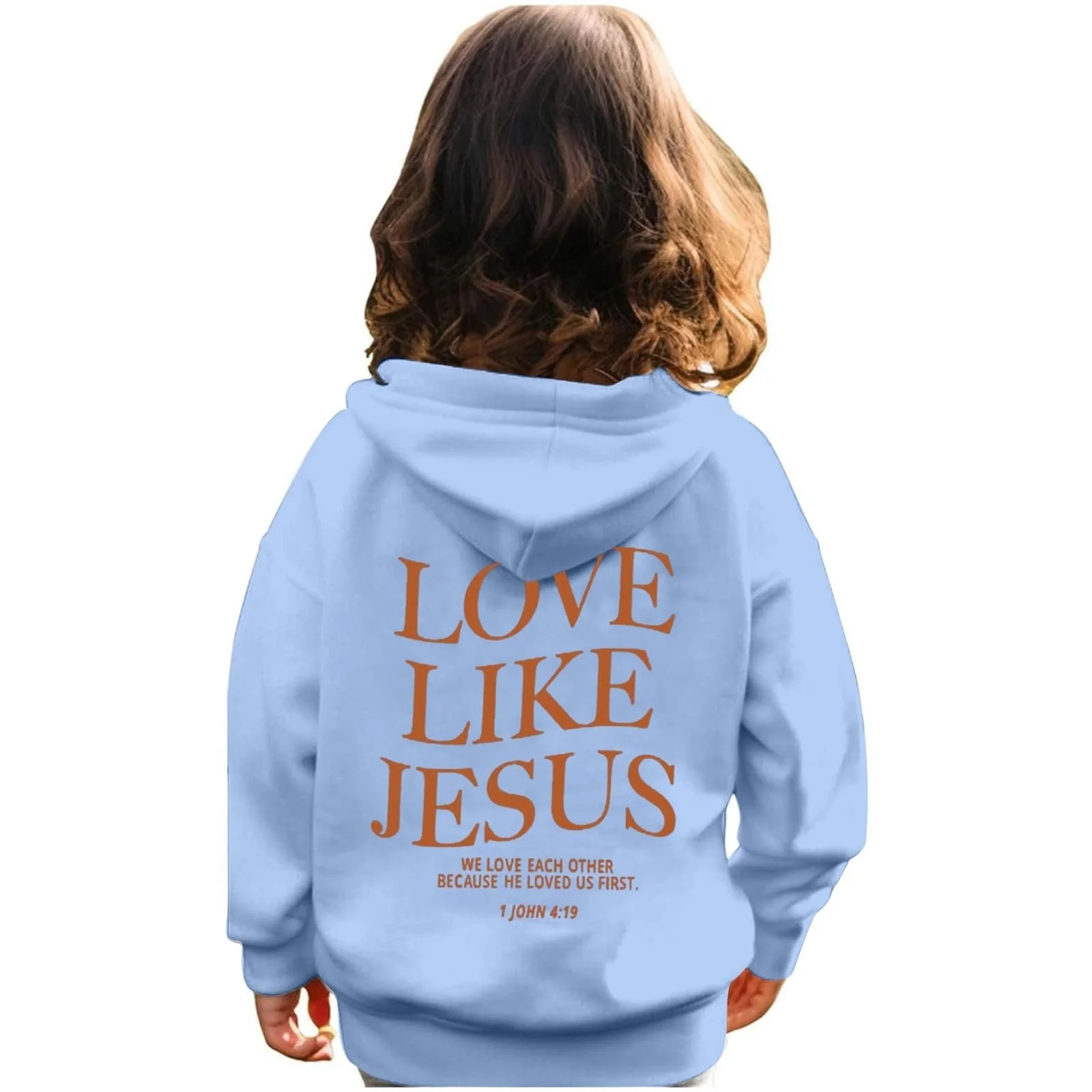 Худі для дівчат Довгий рукав З принтом літер на блискавці, фото №3