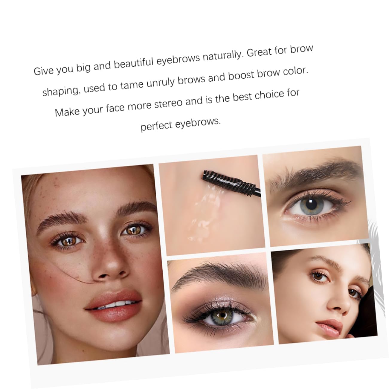 Гель SOLUSTRE Eyebrow Adjustment Sweatproof Eyebrow Repair Прозрачный, фото №3