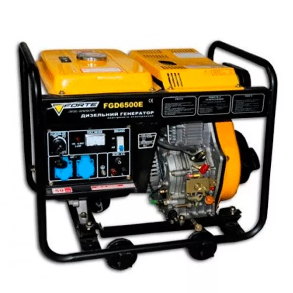 Дизельный генератор Форте FGD6500E, фото №1