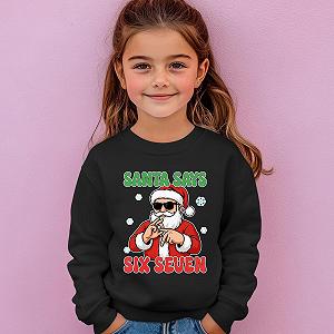 Рождественский джемпер Generisch Рождественский джемпер Детский рождественский джемпер для мальчиков Рождественский свитшот для мальчиков Рождественская одежда для мальчиков Рождественская рубашка для детей Рождественский джемпер synthetic.ua - Фото 1