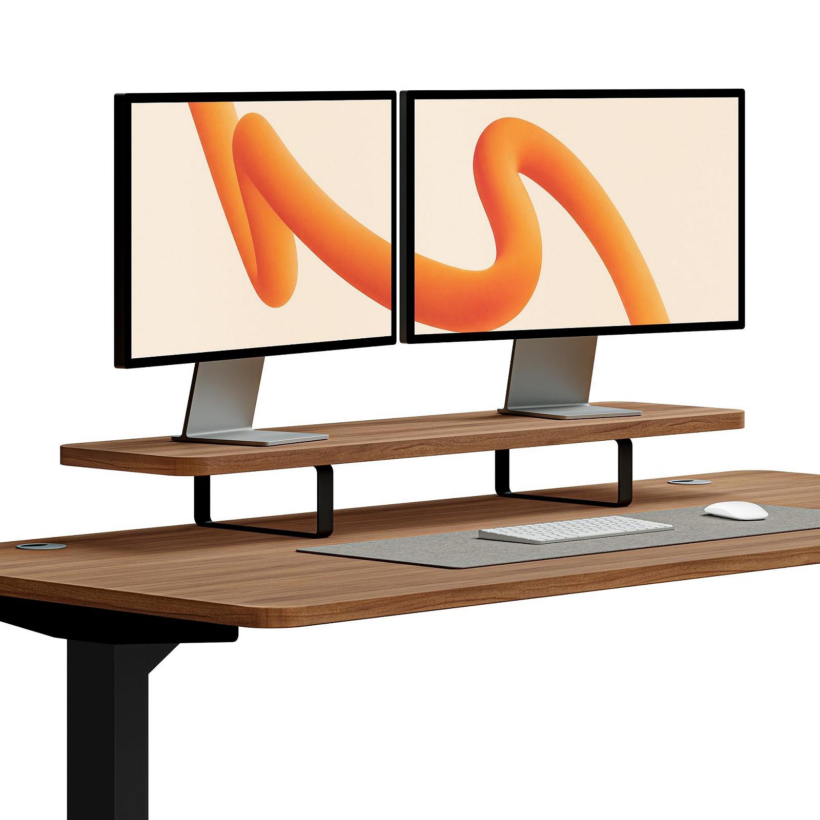Підставка для монітора Desktronic 114 x 28 x 12,8 см до 30 кг Сталеві ніжки, фото №1 Підставка для монітора Desktronic 114 x 28 x 12,8 см до 30 кг Сталеві ніжки, фото №1