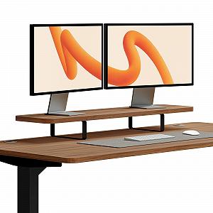 Підставка для монітора Desktronic 114 x 28 x 12,8 см до 30 кг Сталеві ніжки - Фото 1
