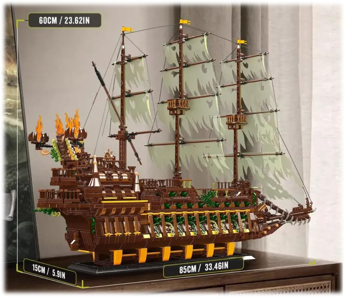 Набір COIL 13197 Піратський корабель Летючий Голландець 4364 шт., фото №5