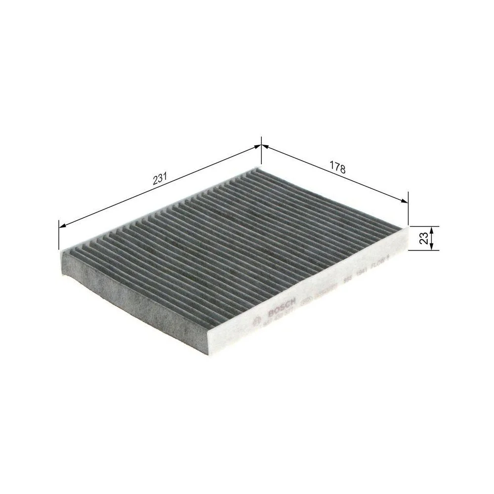 Фільтр салону BOSCH 1 987 432 377 для FIAT LANCIA, фото №1 Фільтр салону BOSCH 1 987 432 377 для FIAT LANCIA, фото №1