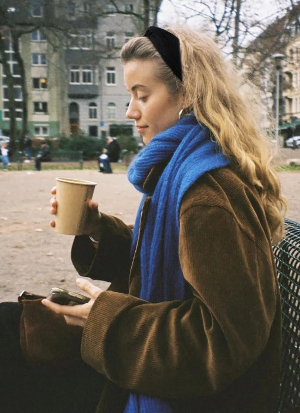 Пов'язка WOVOWOVO В'язана Зимова для жінок, фото №7